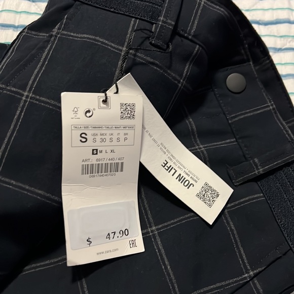 Zara Pants New Mens Zara The Driver Pants Blue Poshmark